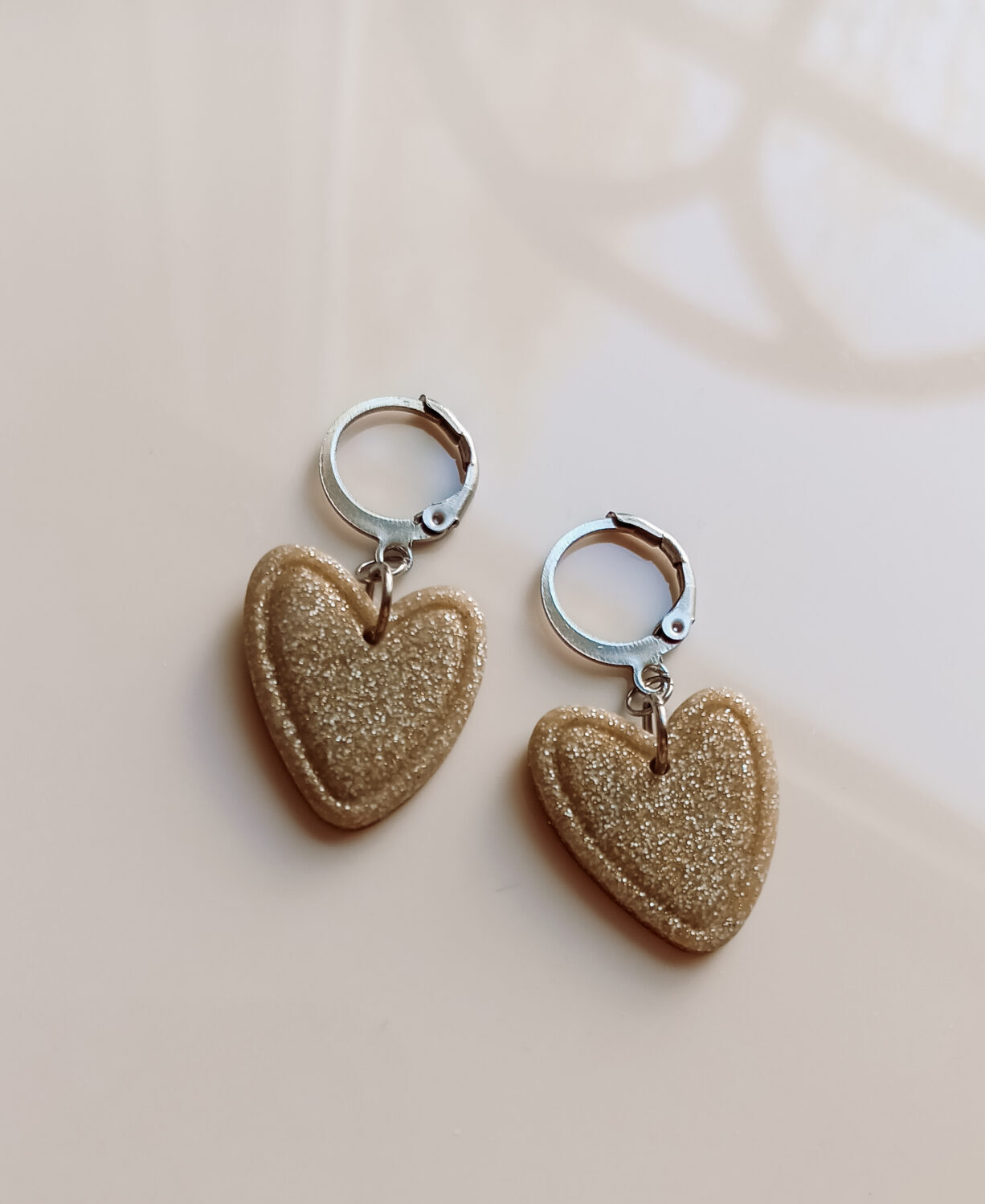 oorbel gold heart