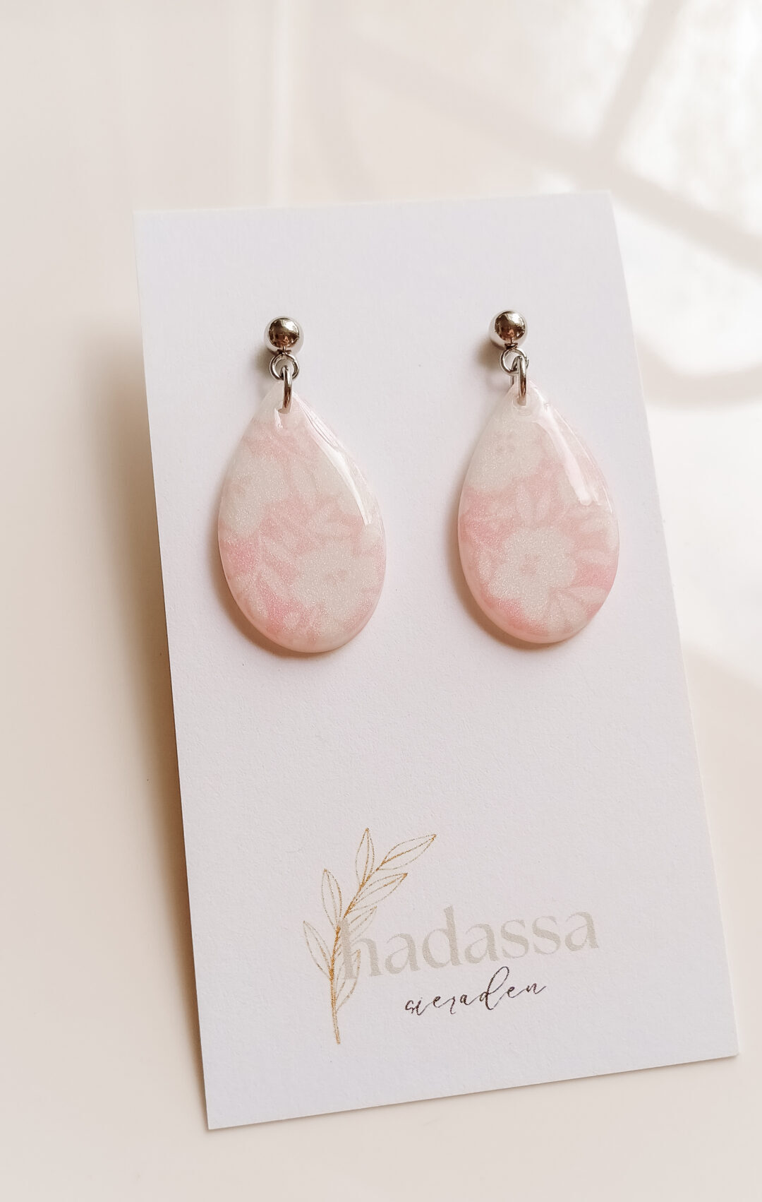oorbel pink spring