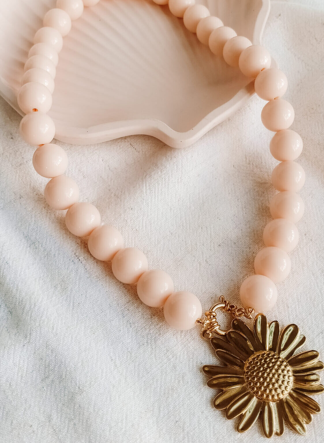 statement ketting flower