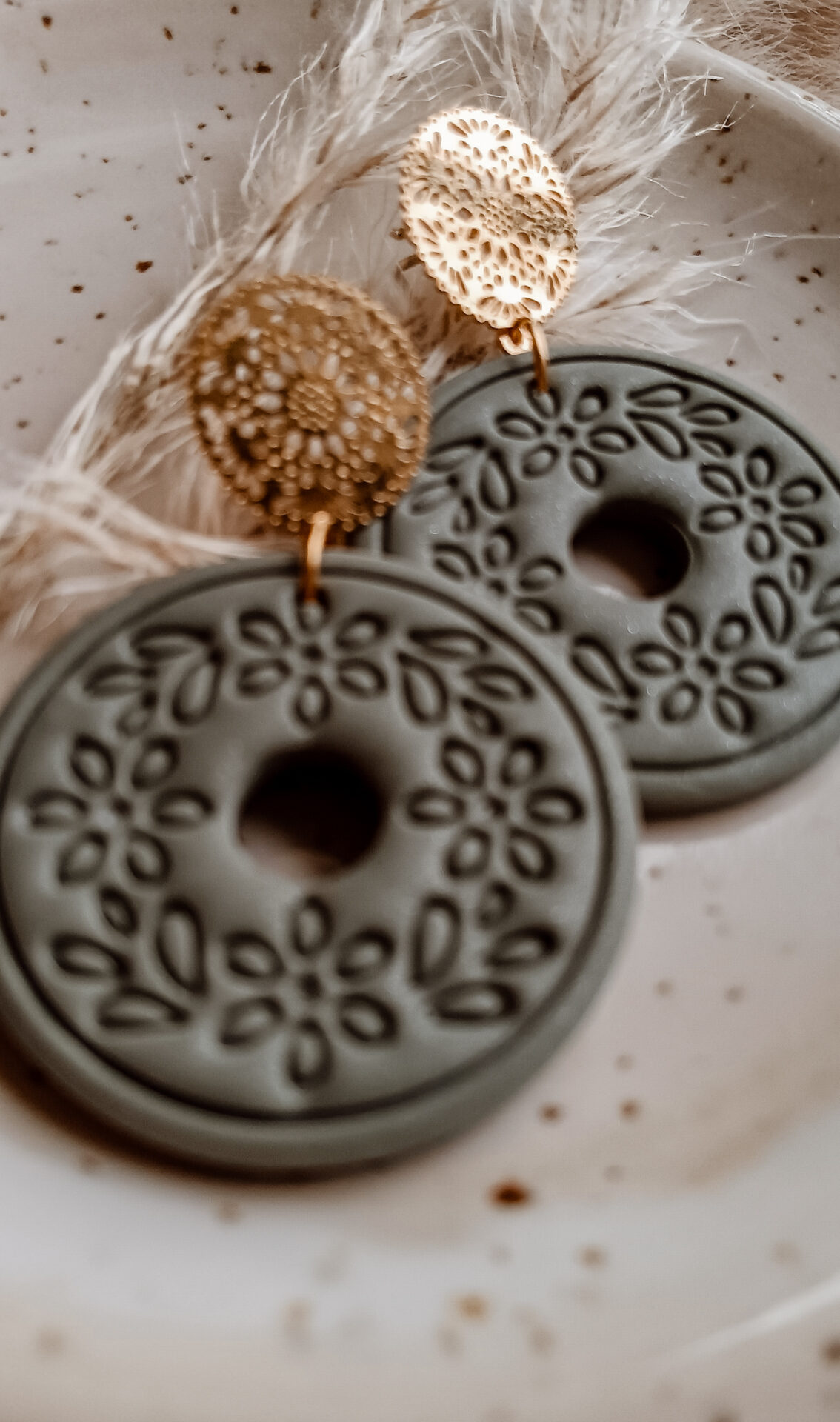 oorbel Christmas garland